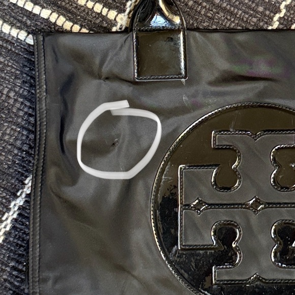 Tory Burch Black Nylon Ella Tote - Picture 3 of 9